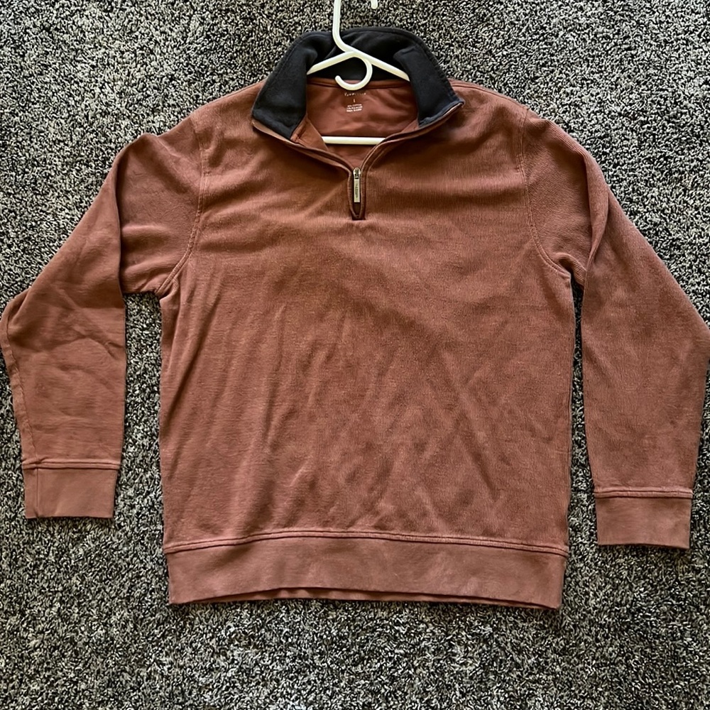 Mens Half-Zip Van Heusen Sweater